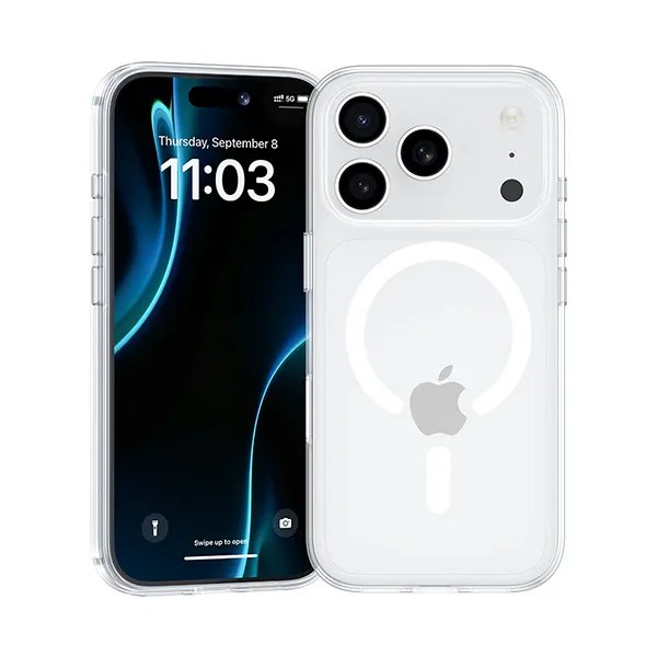Benks iPhone 17 ProMax | 17Pro |17Air | 17 Crystal Mag Phone Case with Camera Control Button