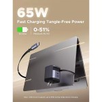 UGREEN Nexode 65W Charger with Retractable USB-C Cable