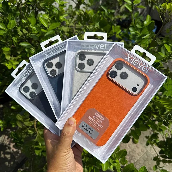 X-Level iPhone 17 Pro / 17 Pro Max Better Enjoyment Series Skin Feel PU Leather Case