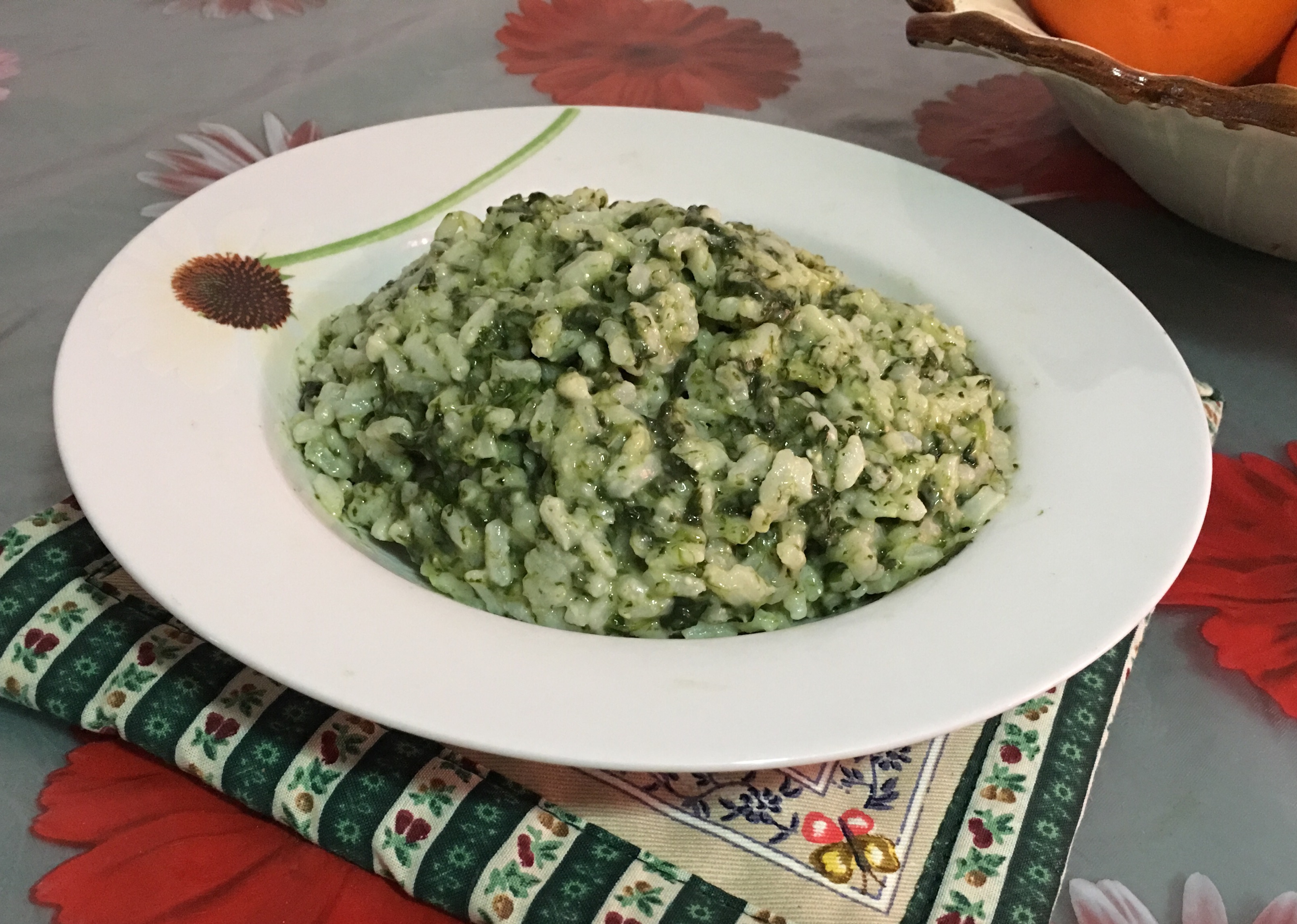 RISOTTO AGLI SPINACI LIGHT (senza glutine) Una Pigra in Cucina