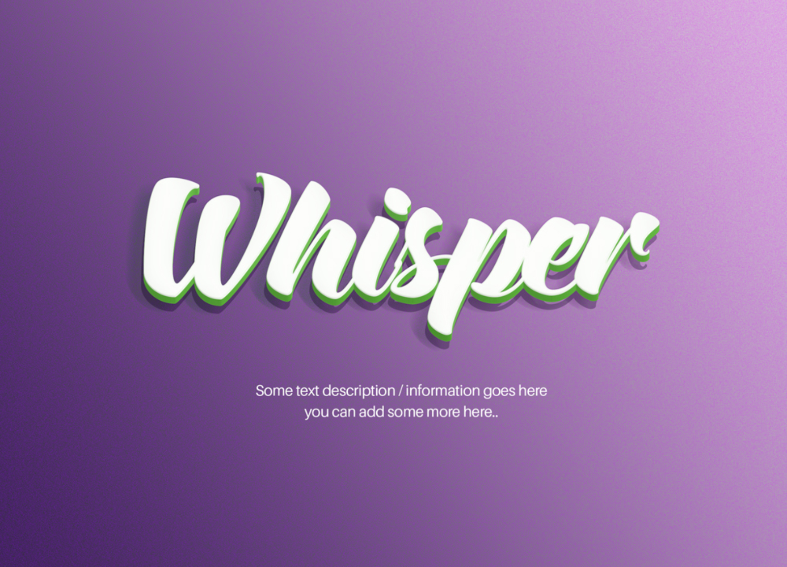 Find & download free graphic resources for font mockup. Free Layer Text Effect Mockup