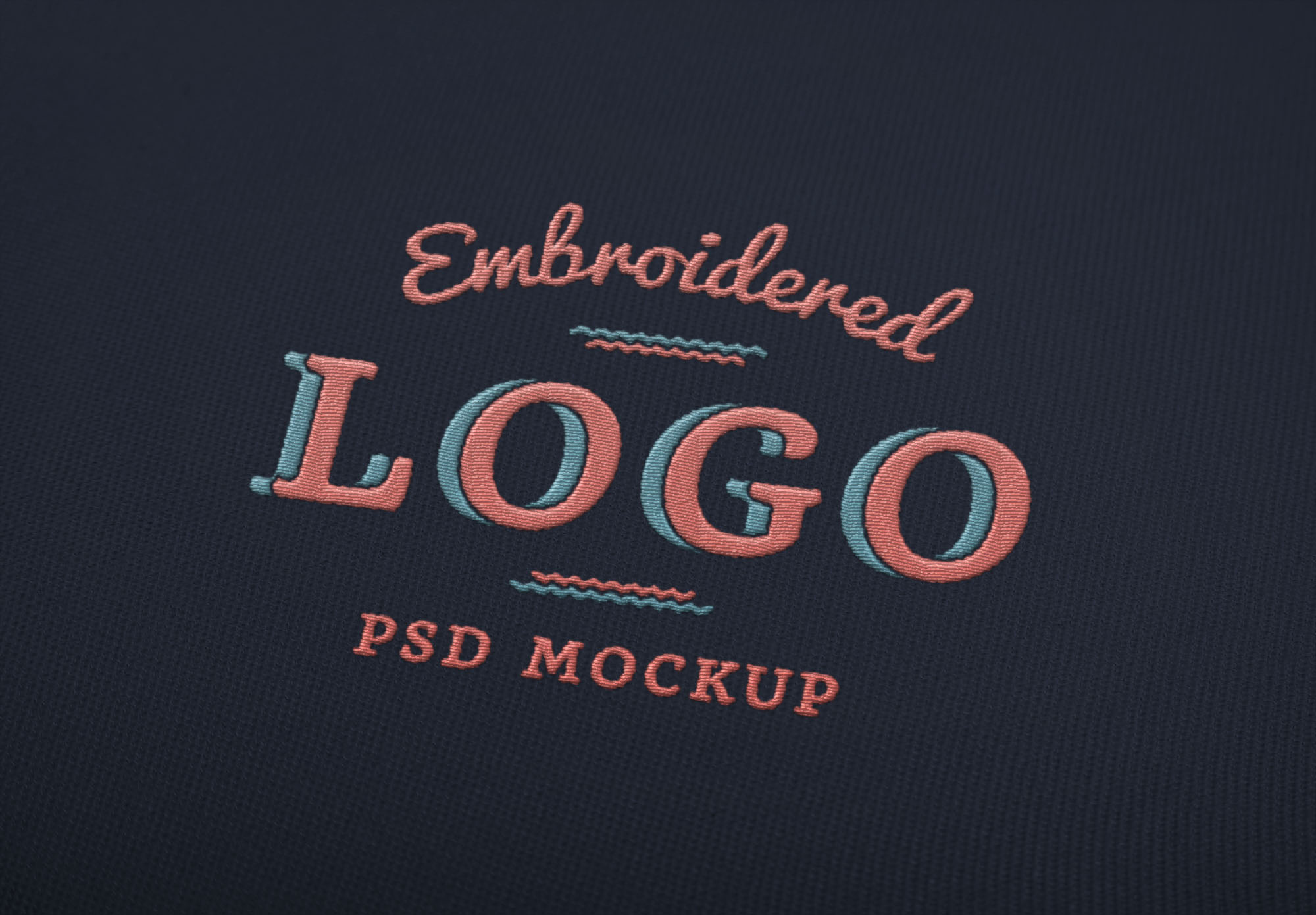 19000+ vectors, stock photos & psd files. Free Embroidered Logo Mockup