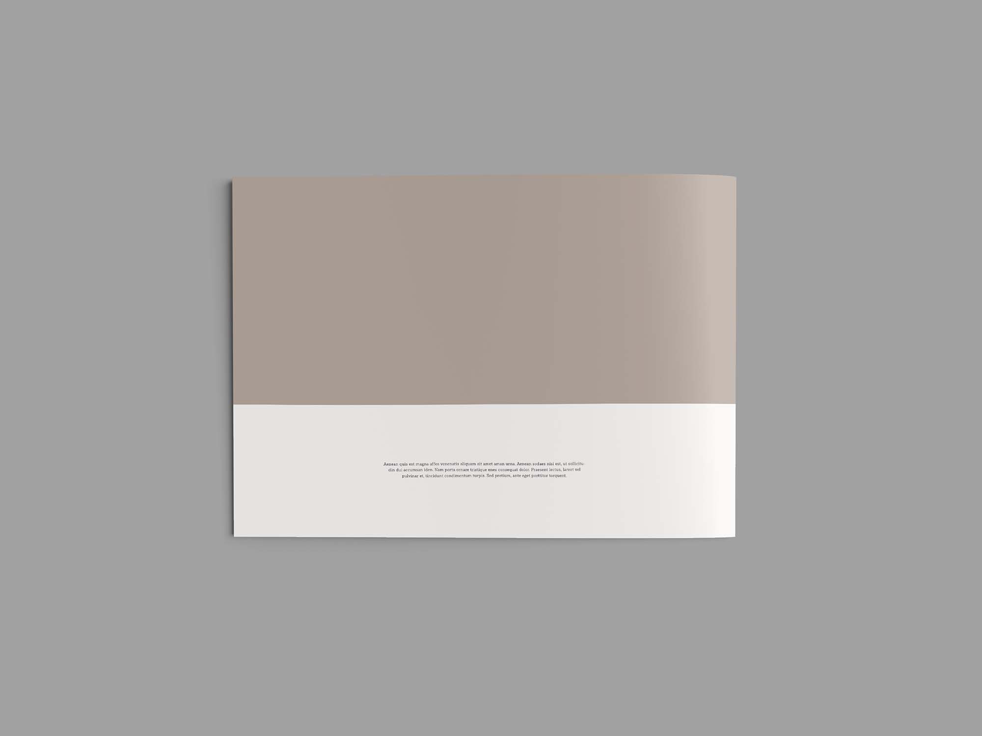 Hanging landscape poster mockup free psd, thumb hanging landscape poster mockup free psd. Free A4 Landscape Brochure Mockup Psd