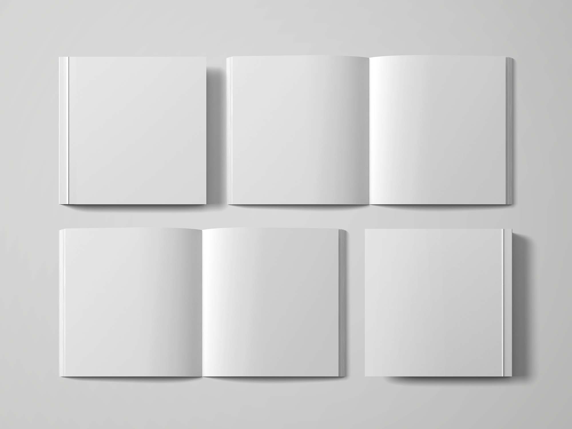 The best free & premium mockups we create and collect the latest and greatest mockup templates from across the web. Free Open And Closed Square Magazine Mockup Psd