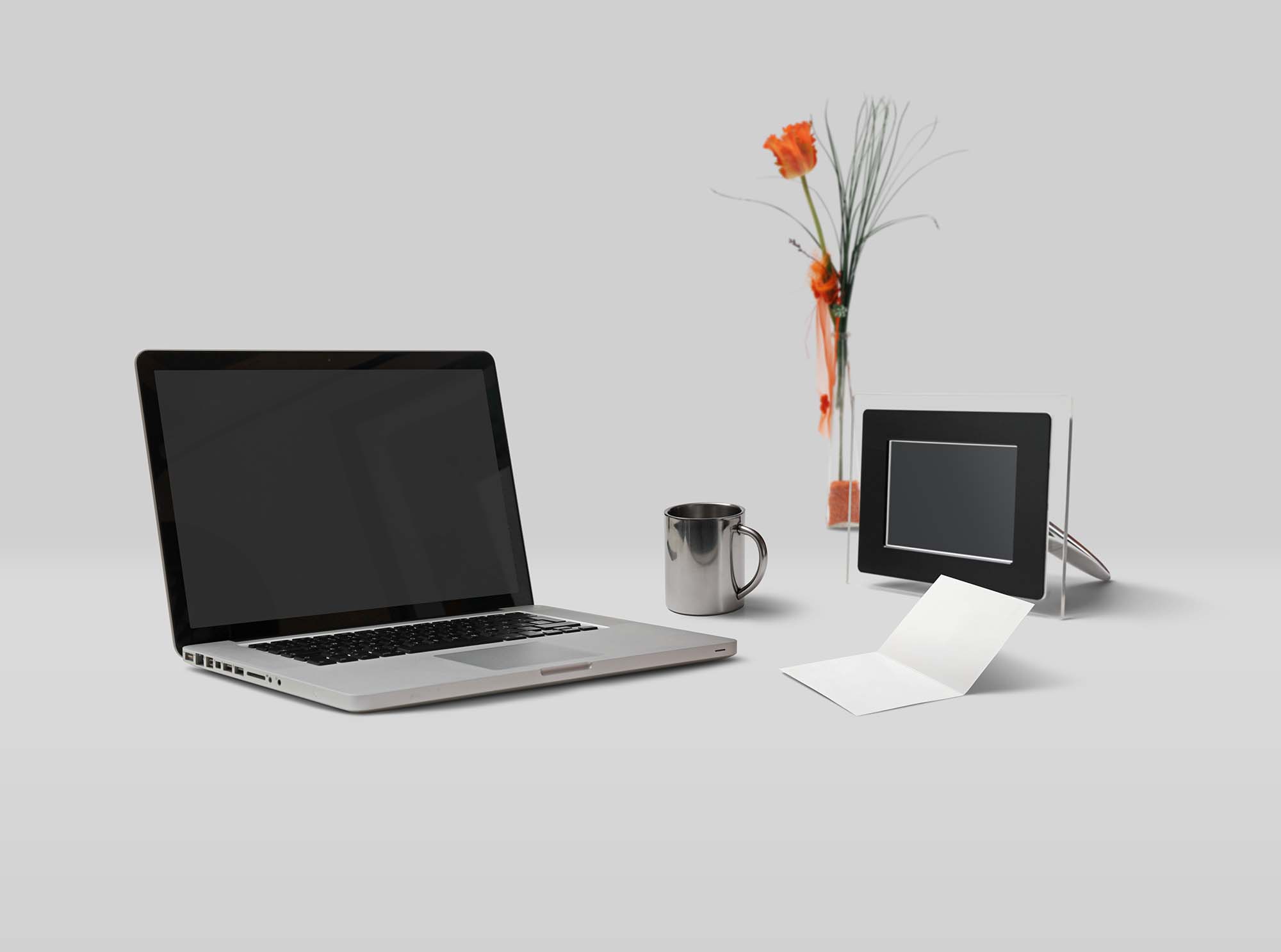 Maybe you just need the right desk. Free Front View Scene Mockup Psd