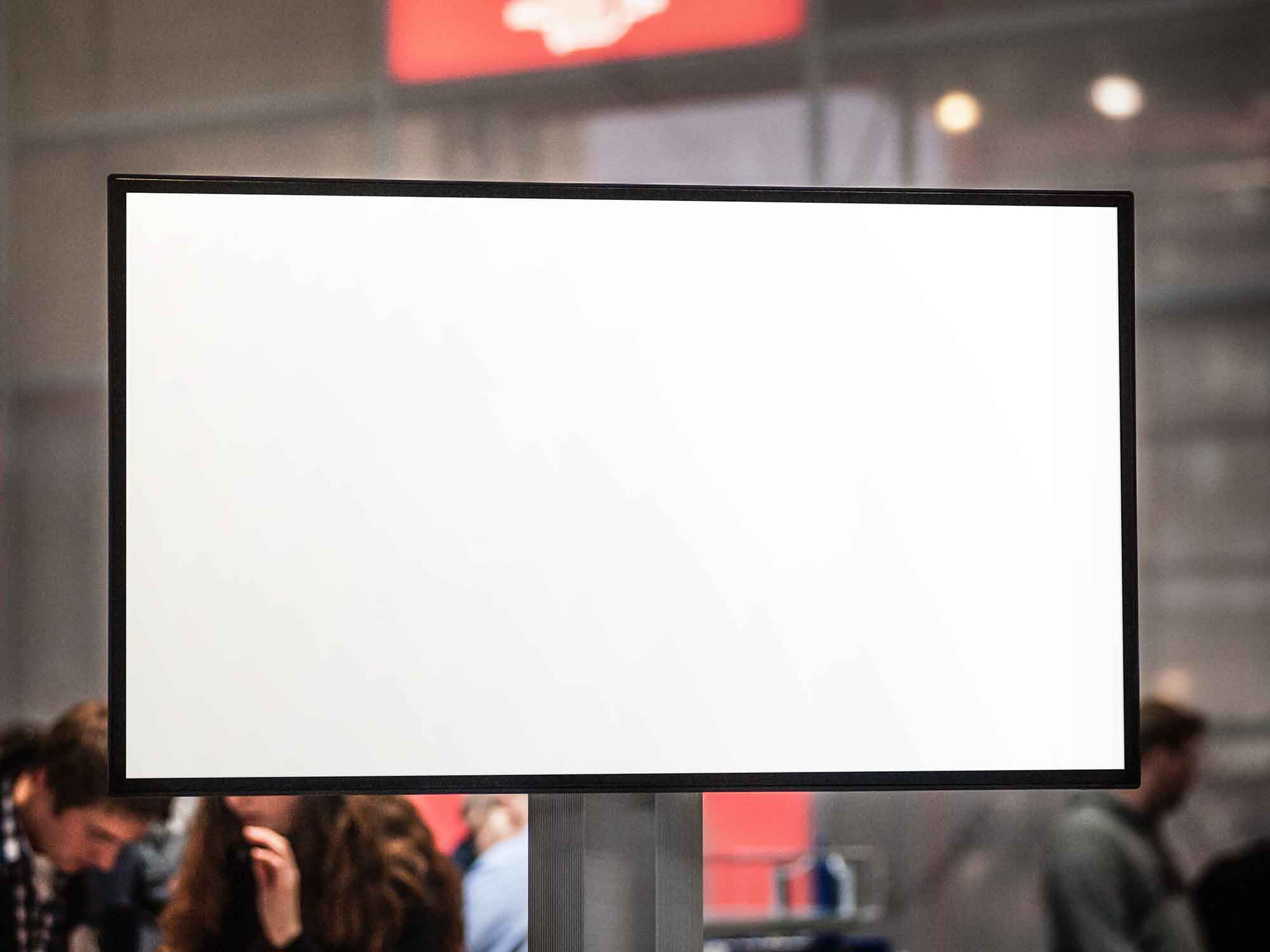 Several background color options are also attached in the psd file. Free Display Screen Mockup Psd