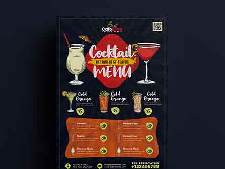 Best Free Menu Restaurant Templates