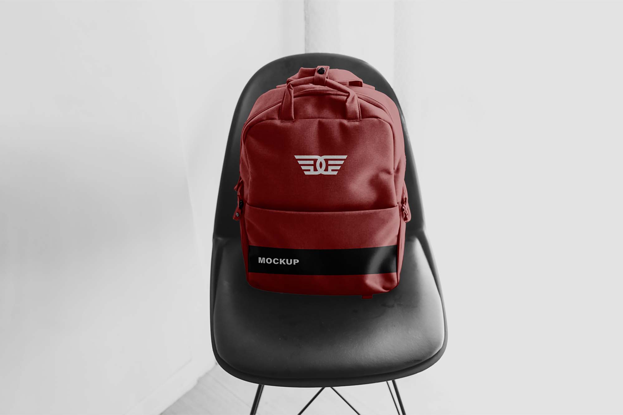 Get yours from +286 possibilities. Free Backpack Mockup Psd