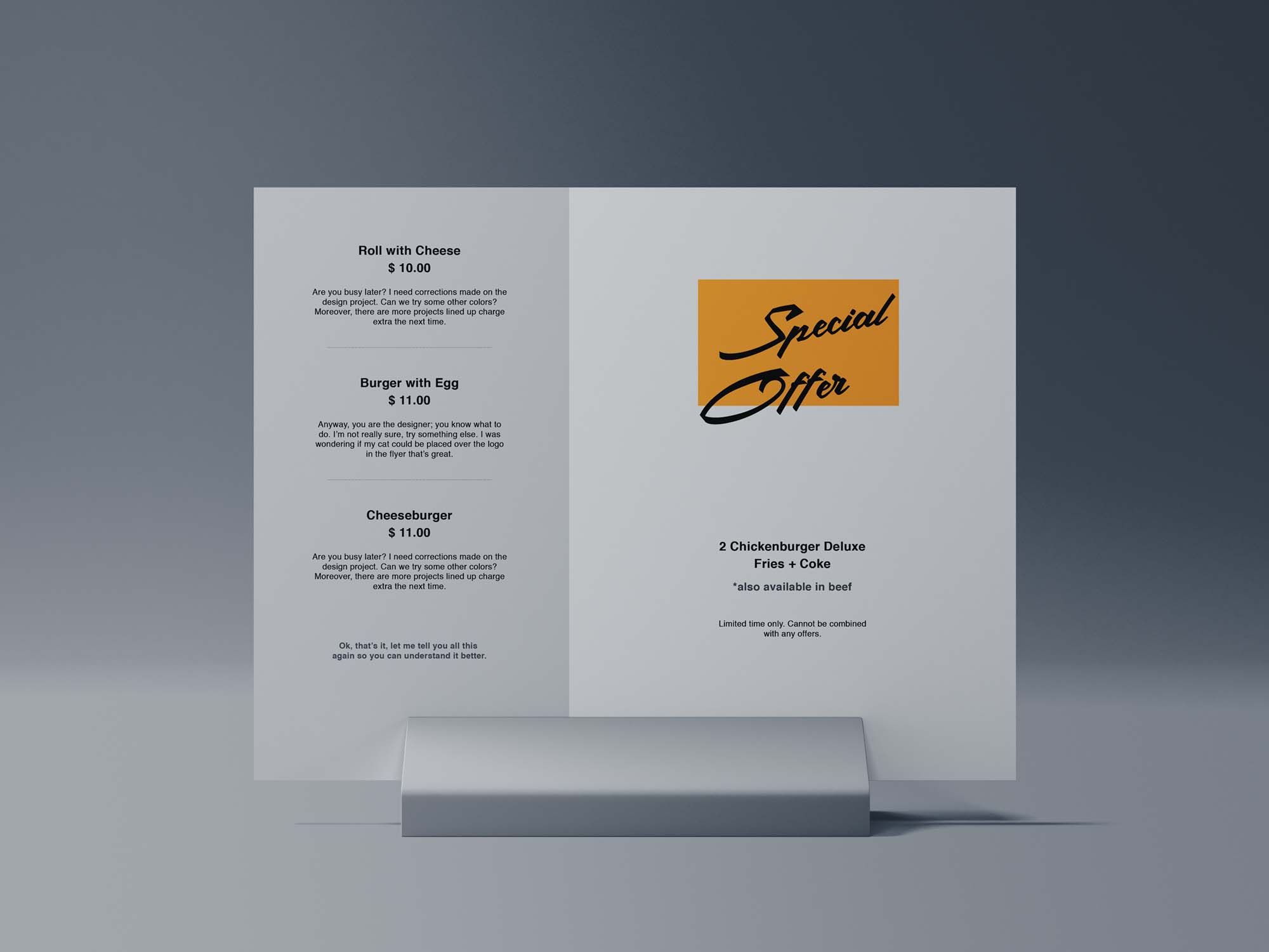 Download free table tent psd mockups & template for photoshop, present your promotional graphic design project in realistic way. Free Front Table Tent Mockup Psd