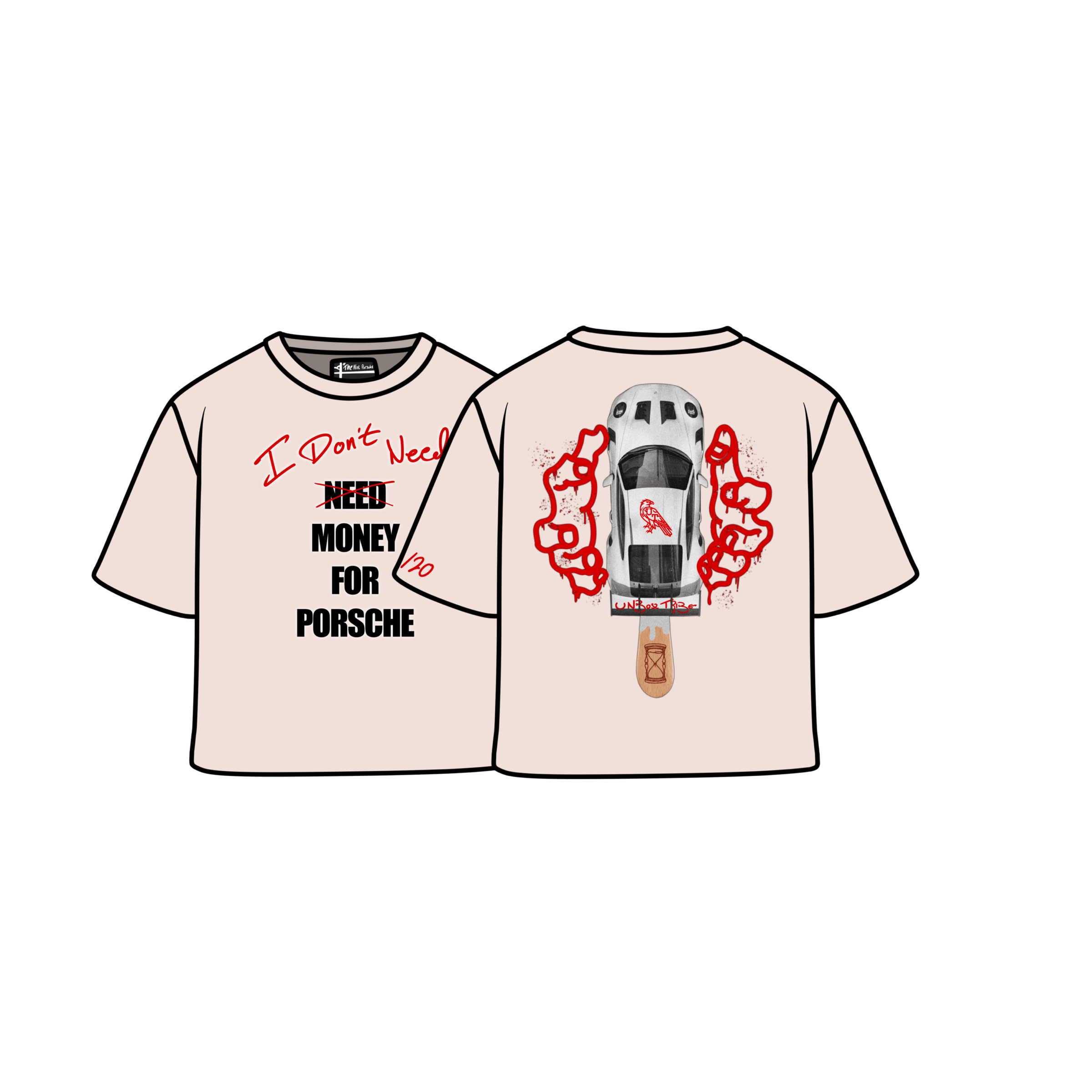 "The Not Porsche" Royal Tee