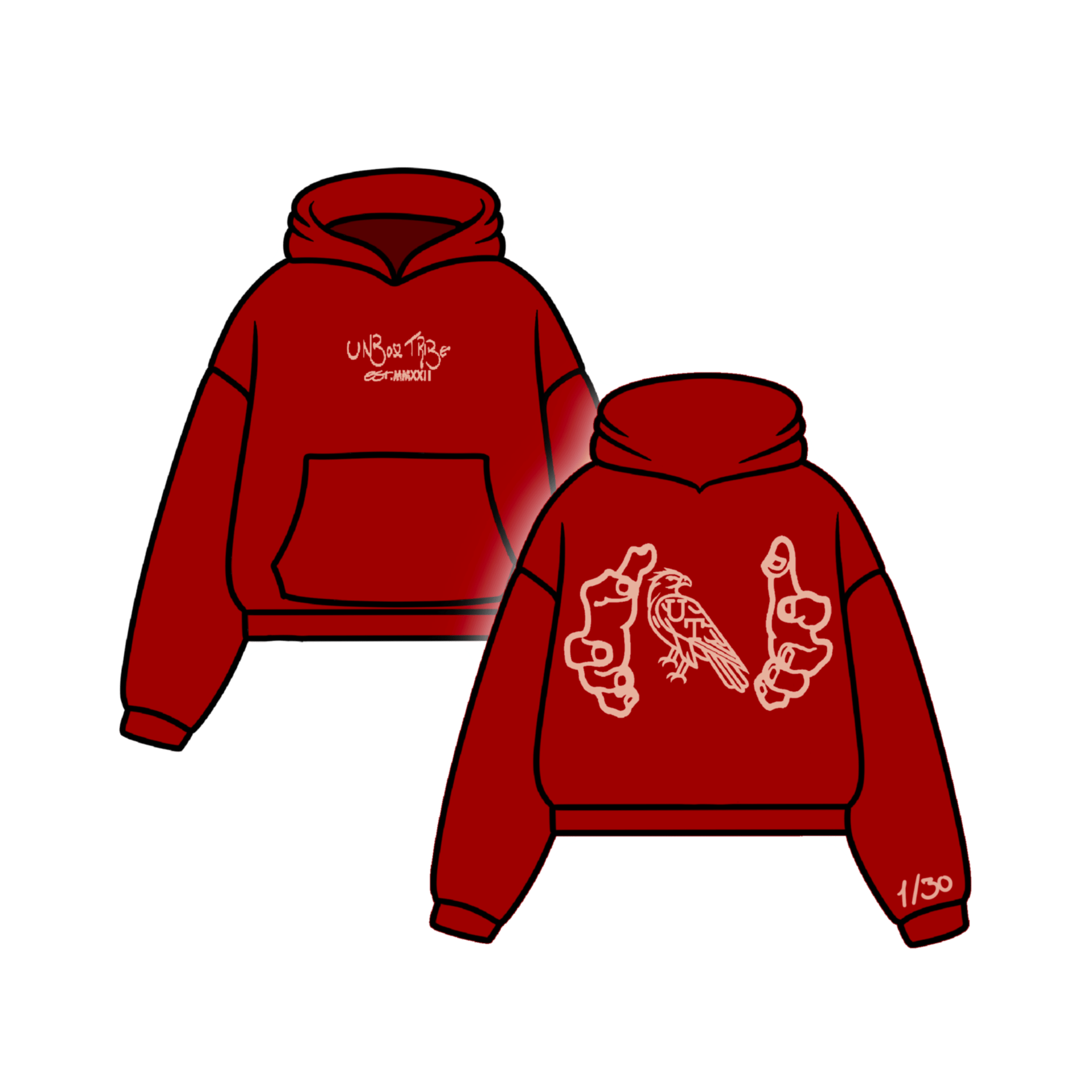 "The Shaheen" Royal Hoody