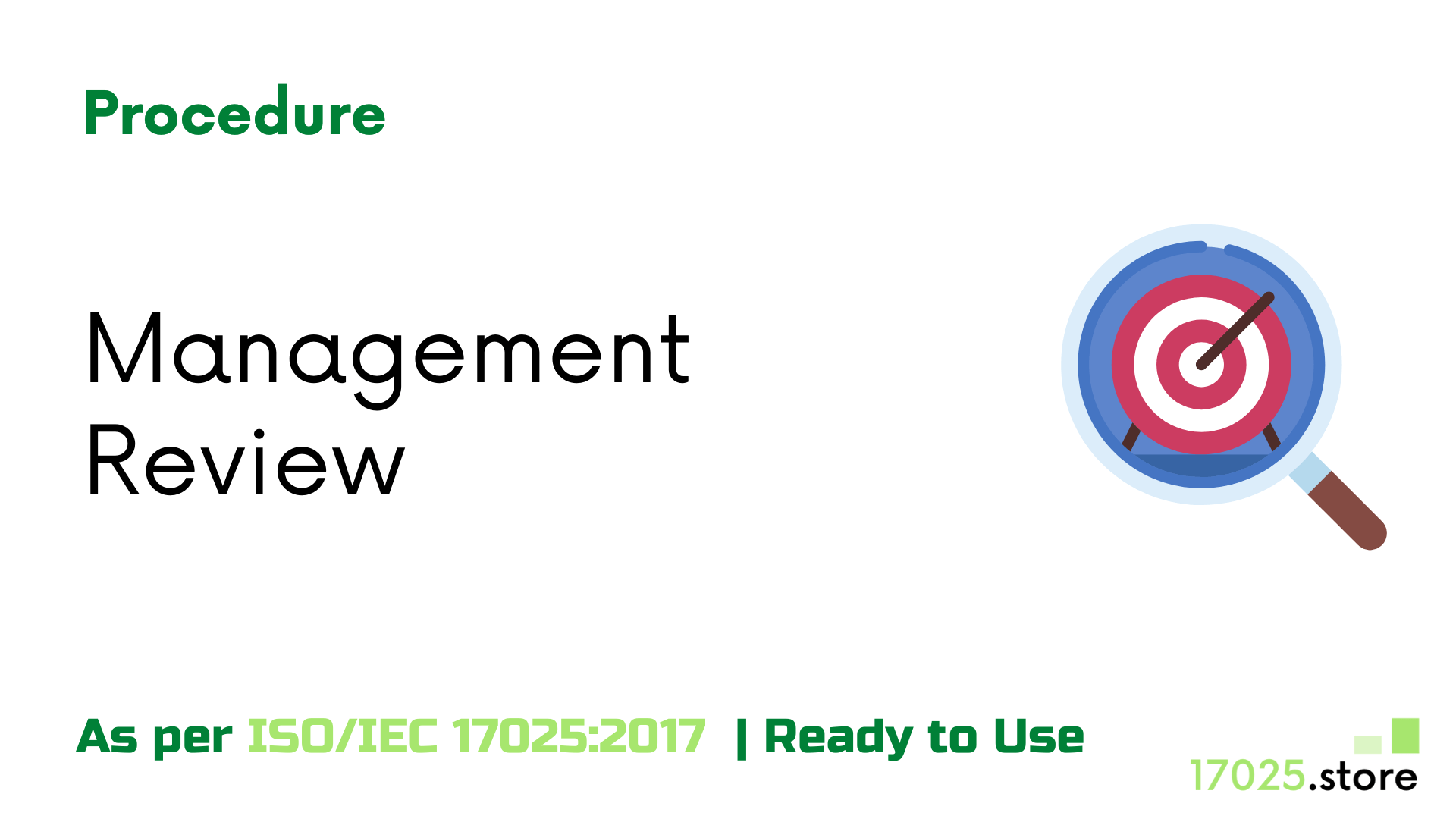 Management Review Procedure As per ISO/IEC 17025