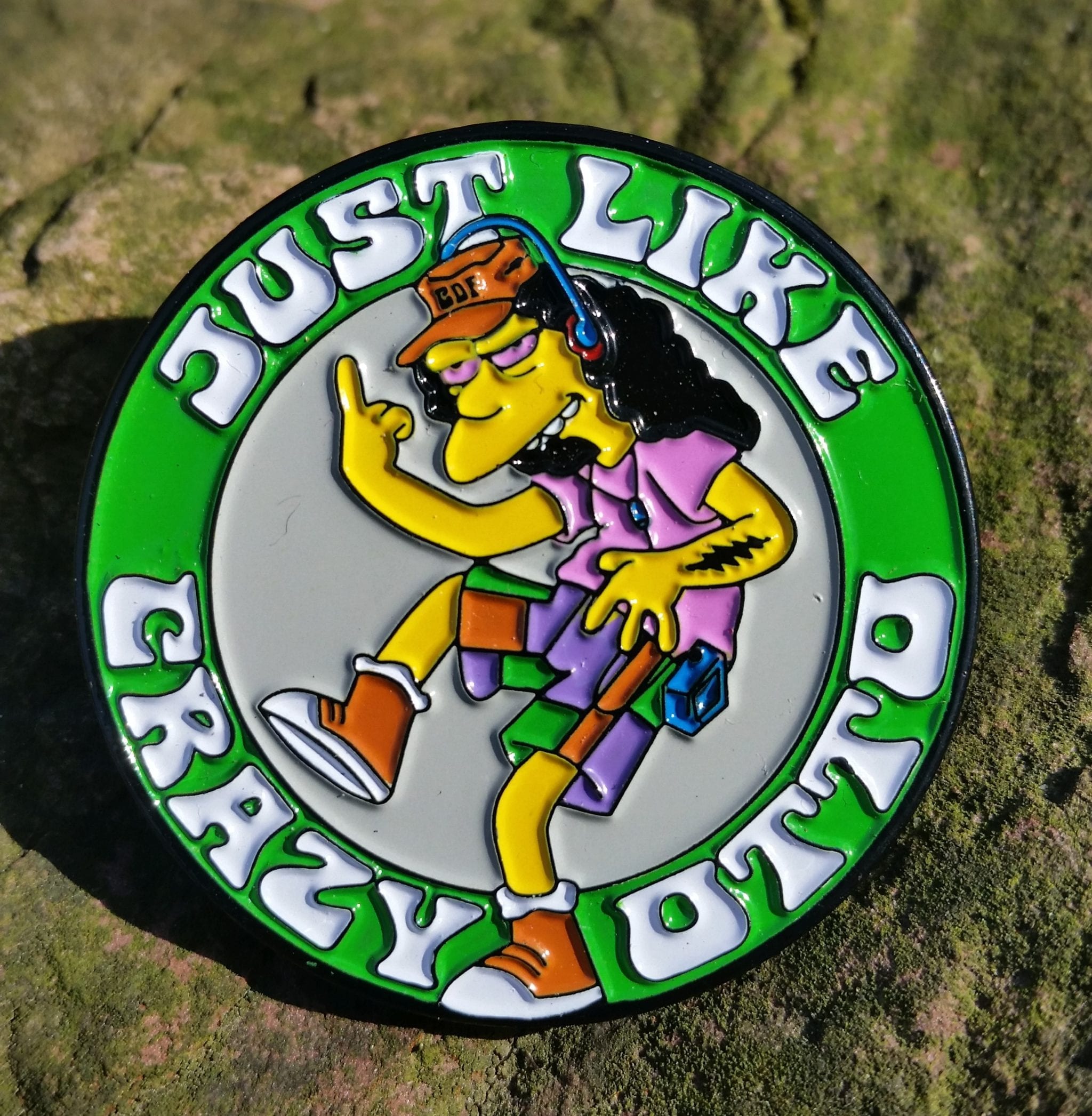 picture 420 Cartoon Logo crazy otto ramble on rose pin grateful dead jerry garcia 420 cannabis cartoon inspired