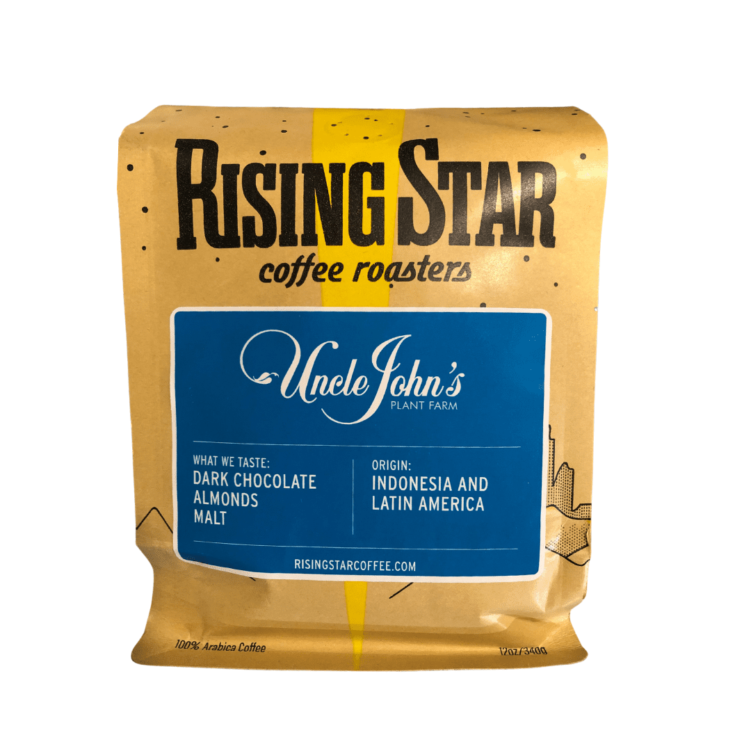 Coffee, Uncle John’s Rising Star Signature Blend 12oz. Uncle John's