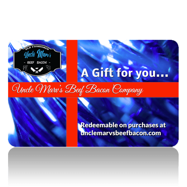 Uncle Marv's Beef Bacon Gift Cards