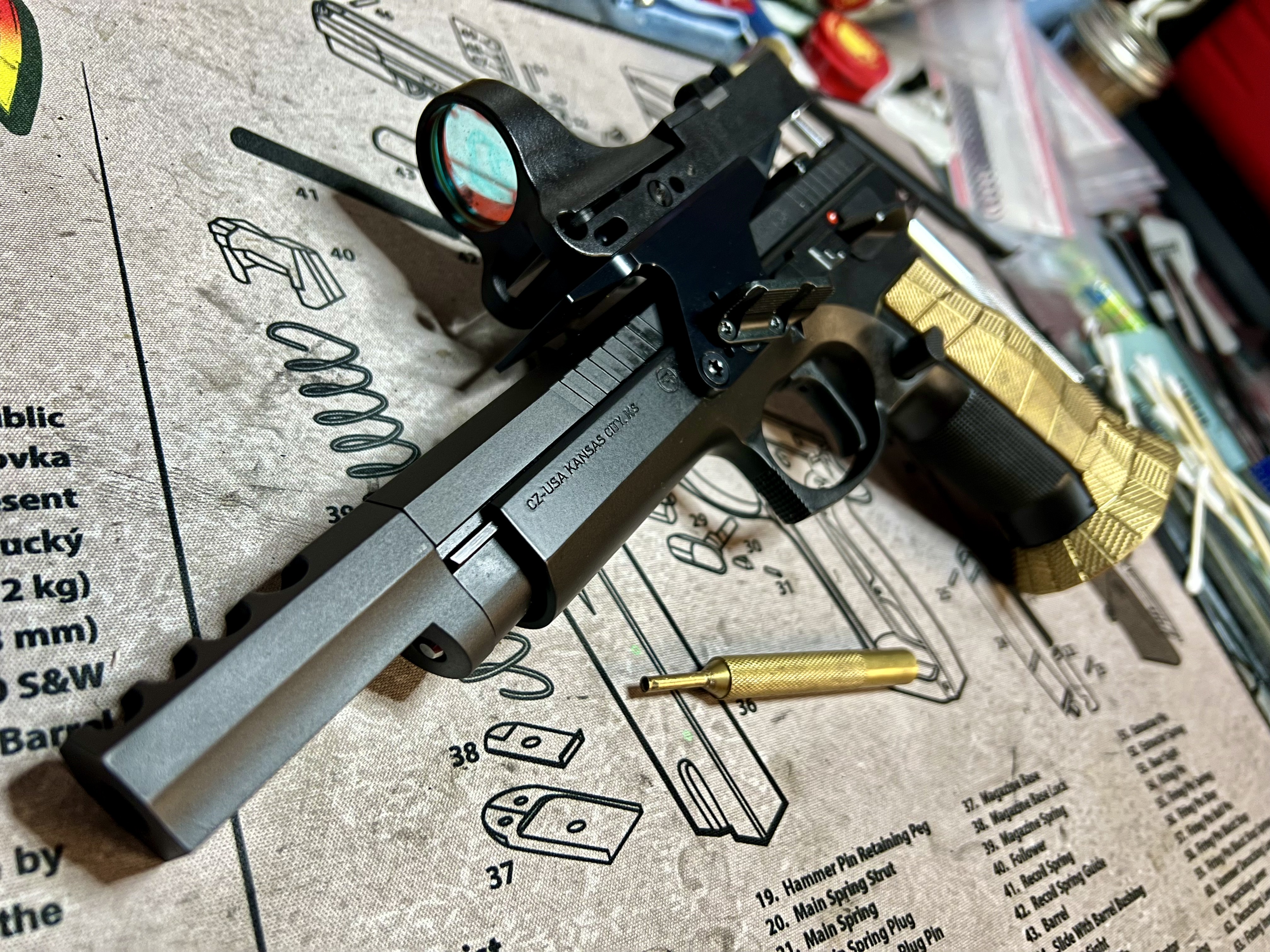 CZ 75 TS Czechmate 500 Rounds Later - Uncle Zo
