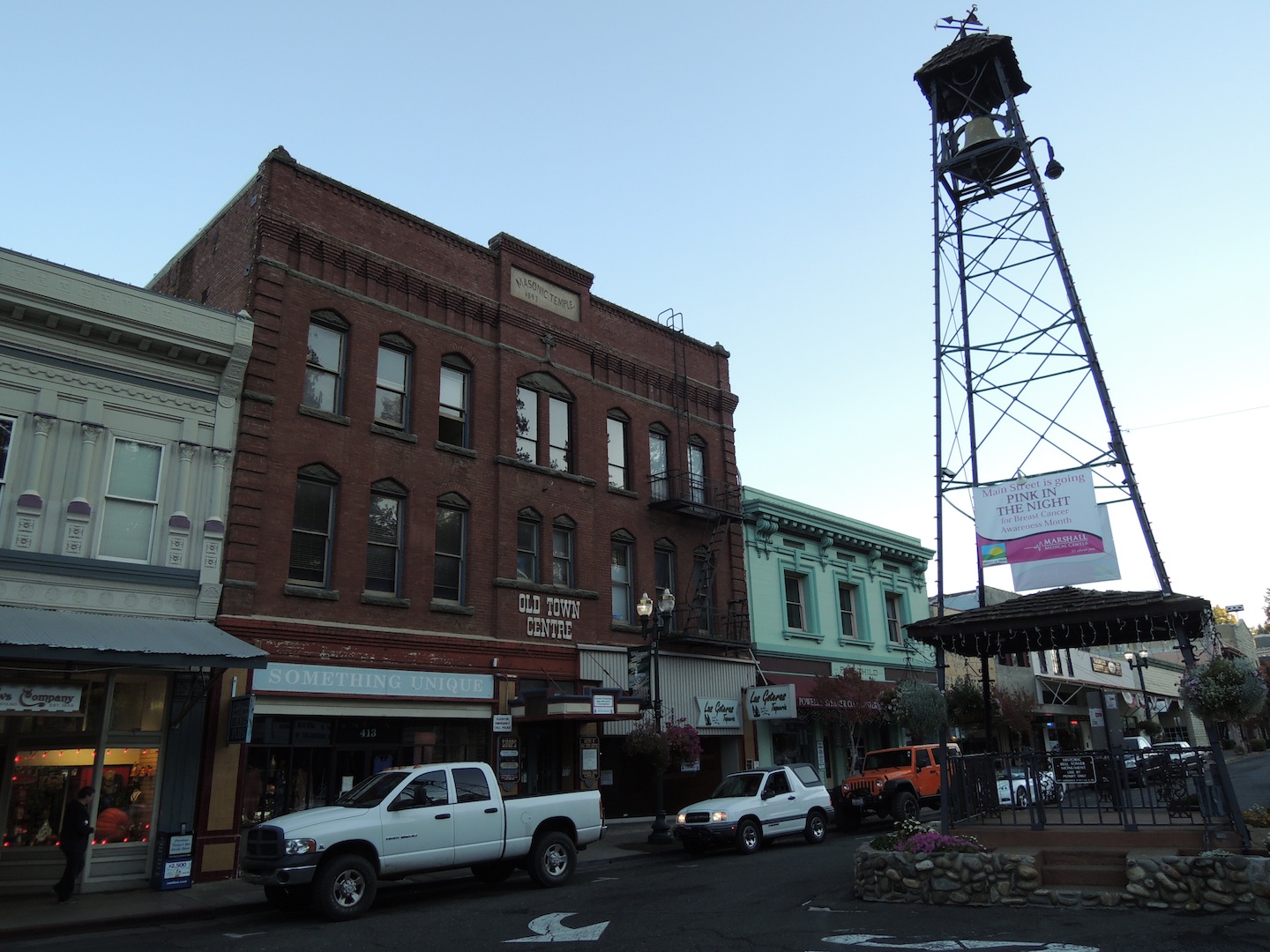 This is sort of the city square.