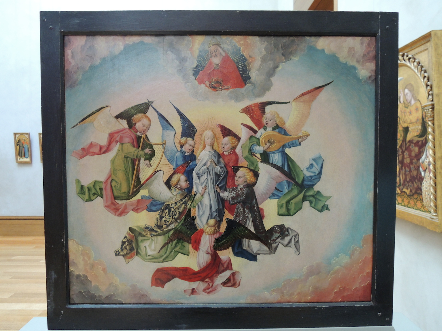 Master of the Saint Bartholomew Altarpiece, verso, The Assumption of the Virgin, Netherlandish, before 1480