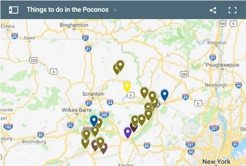 Hiking The Incredible Shades Of Death Trail In Hickory Run State Park Poconos Map 