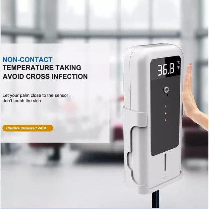 Jual Produk Dispenser Hand Sanitizer Automatic Termurah Dan Terlengkap September 2021 Automatic Spray Hand Sanitizer Dispenser otomatis Alkohol DisinfectantRp220000.