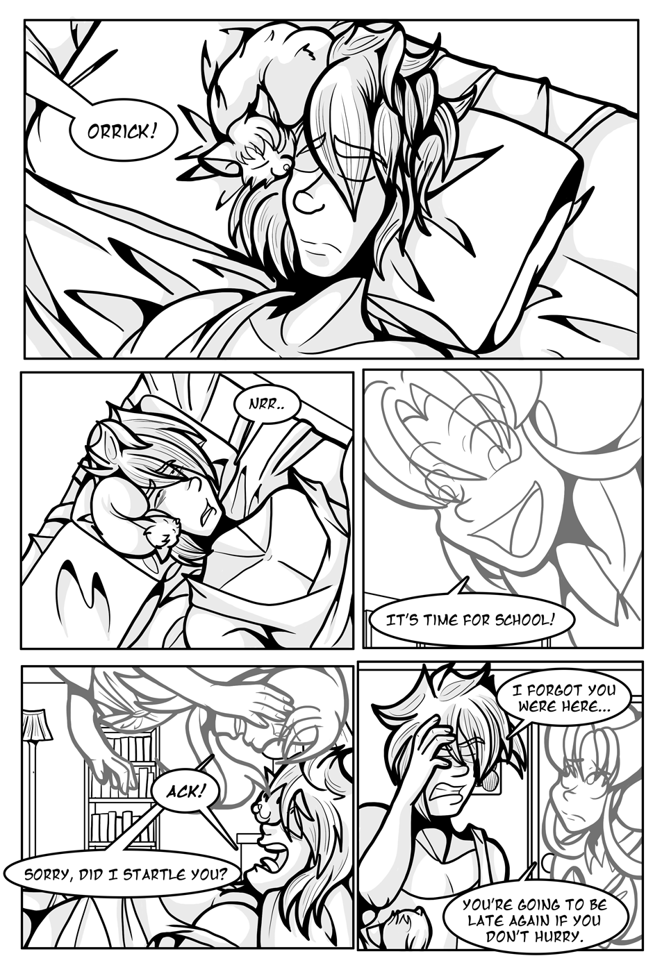 Undead Friend Chapter 02 Page 01