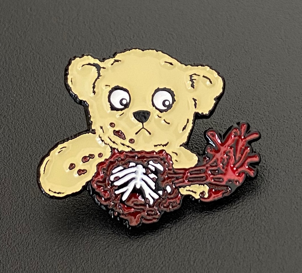 Bloody Valentine Enamel Pin Badge