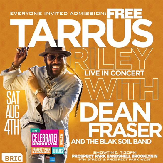 Tarrus Riley performance in Prospect Park in Brooklyn