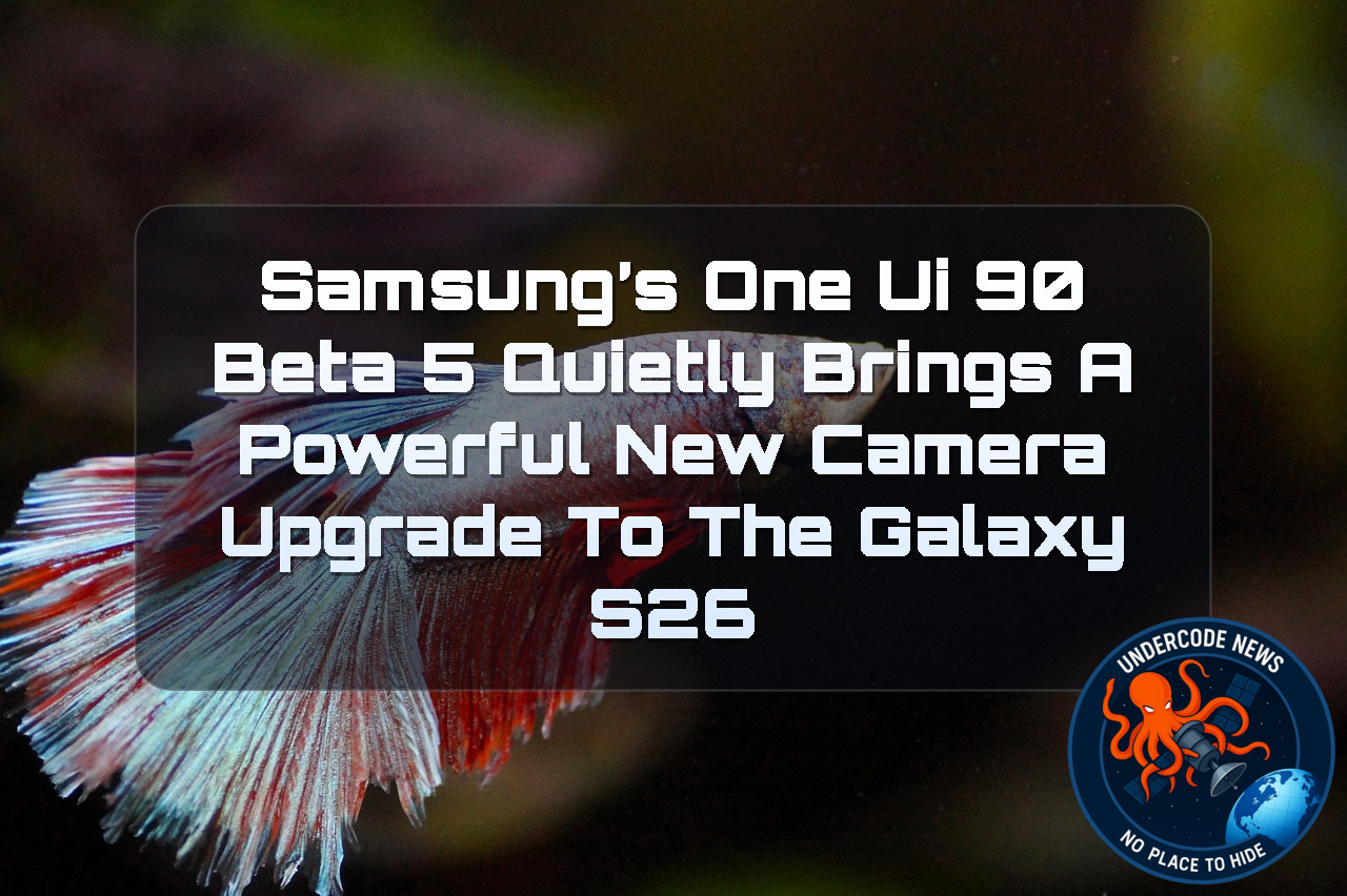 Samsung’s One UI 90 Beta 5 Quietly Brings a Powerful New Camera Upgrade to the Galaxy S26 + Video