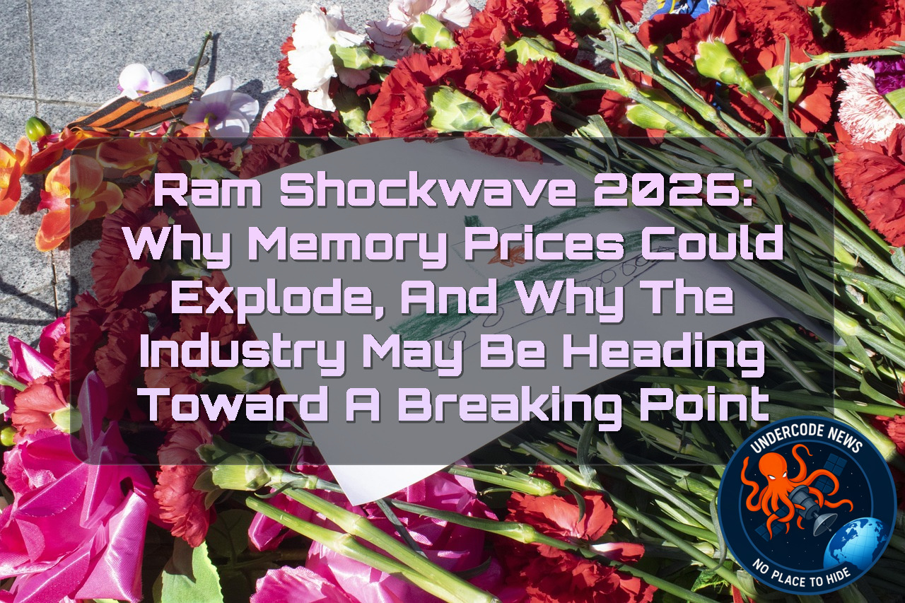 RAM Shockwave 2026: Why Memory Prices Could Explode, and Why the Industry May Be Heading Toward a Breaking Point + Video