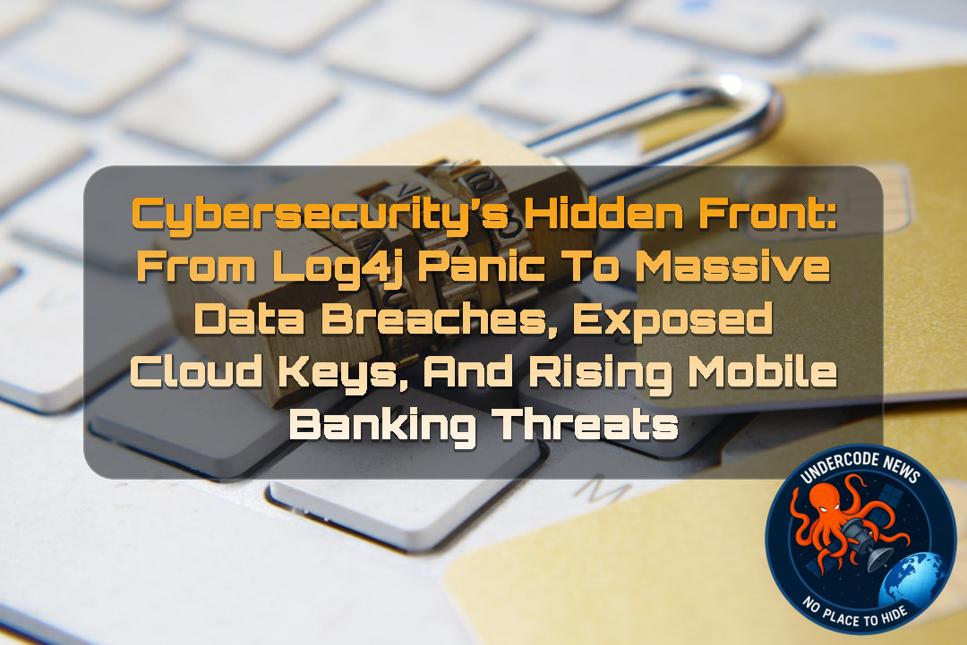 Cybersecurity’s Hidden Front: From Log4j Panic to Massive Data Breaches, Exposed Cloud Keys, and Rising Mobile Banking Threats + Video