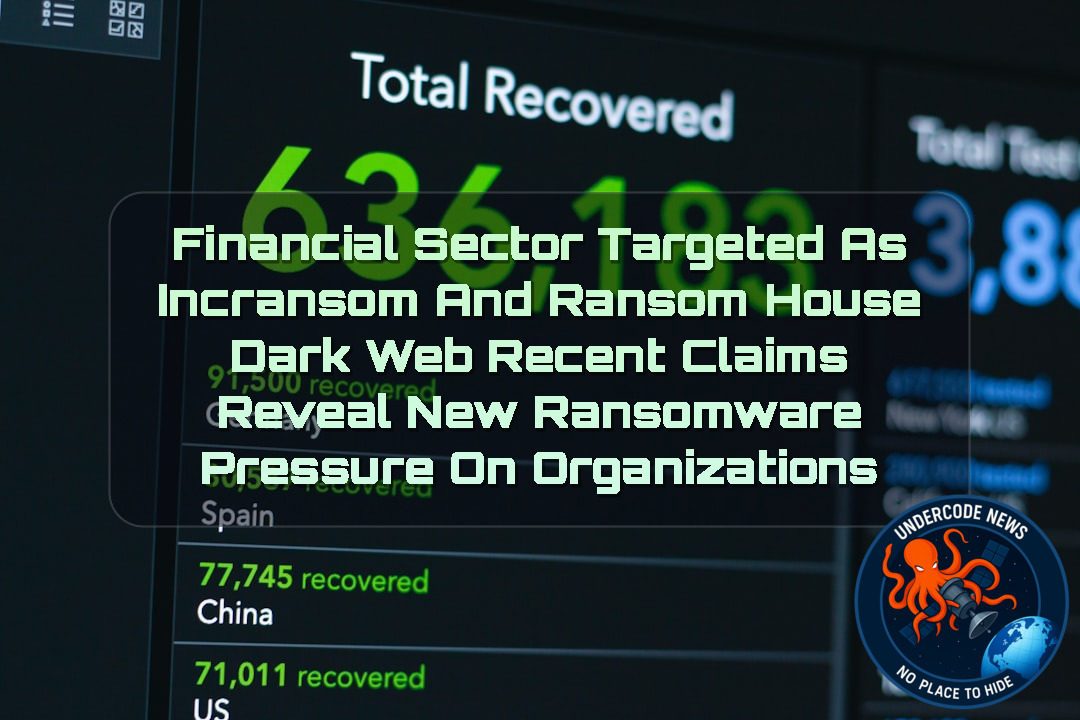 Financial Sector Targeted as Incransom and RansomHouse Dark Web Recent Claims Reveal New Ransomware Pressure on Organizations + Video