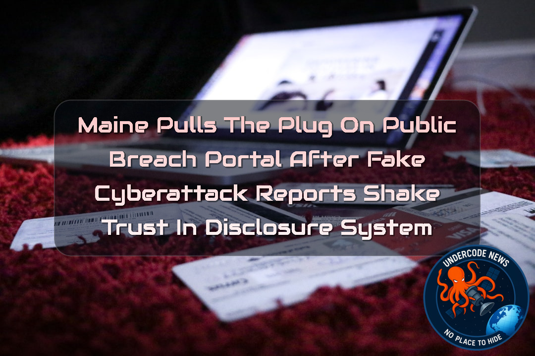 Maine Pulls the Plug on Public Breach Portal After Fake Cyberattack Reports Shake Trust in Disclosure System + Video