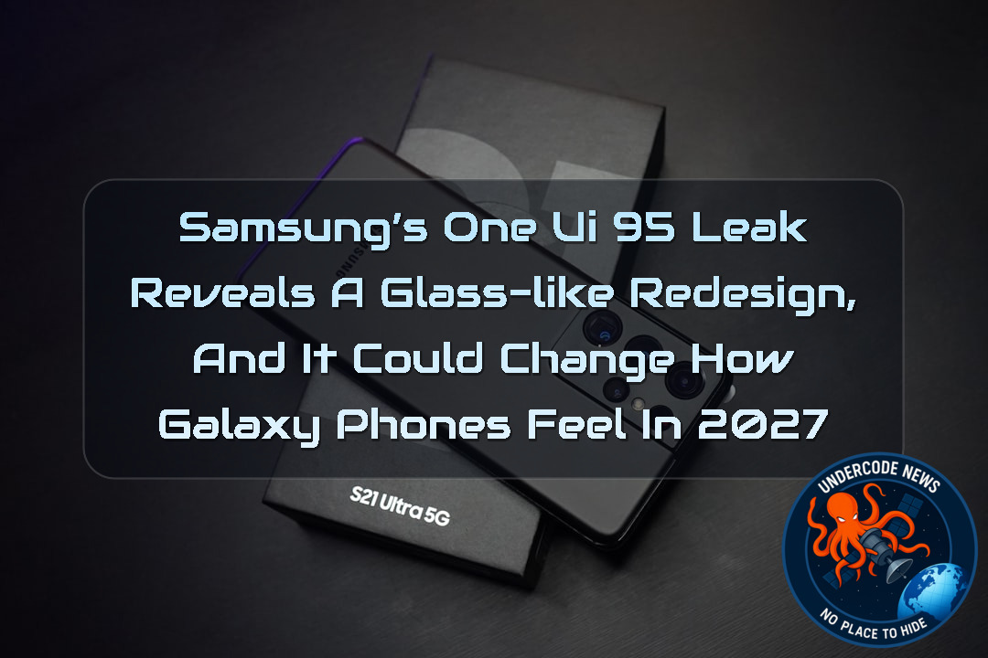 Samsung’s One UI 95 Leak Reveals a Glass-Like Redesign, and It Could Change How Galaxy Phones Feel in 2027 + Video