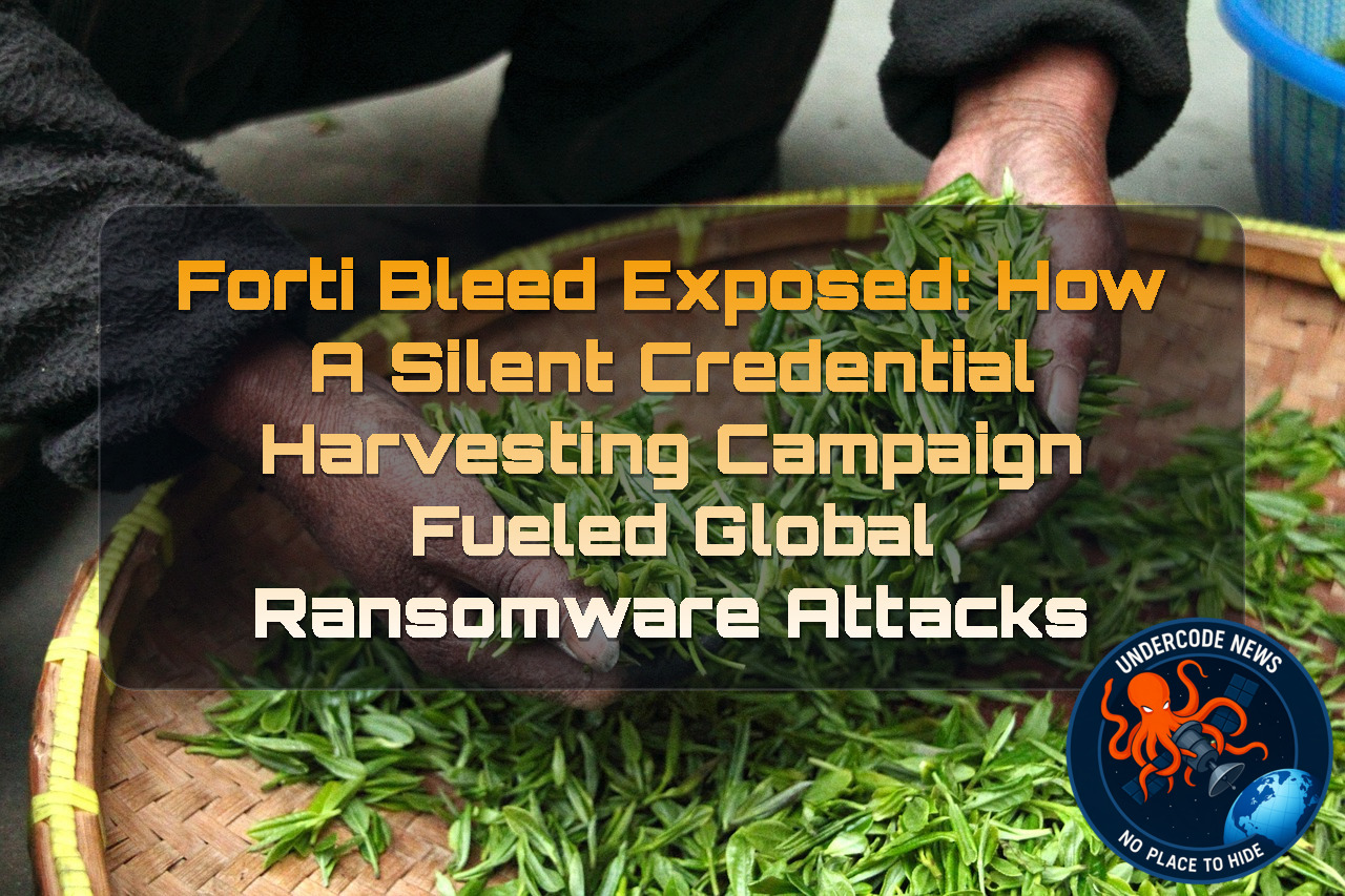 FortiBleed Exposed: How a Silent Credential Harvesting Campaign Fueled Global Ransomware Attacks + Video