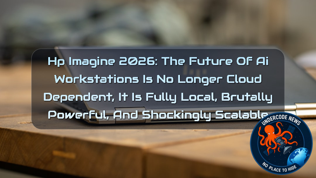 HP Imagine 2026: The Future of AI Workstations Is No Longer Cloud Dependent, It Is Fully Local, Brutally Powerful, and Shockingly Scalable + Video