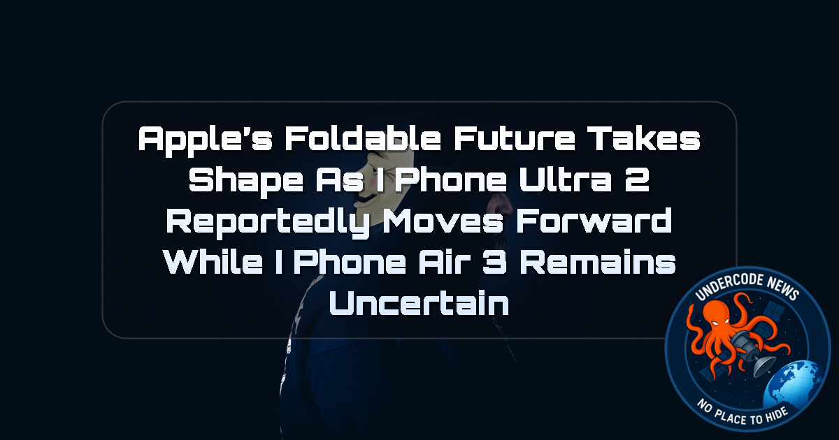 Apple’s Foldable Future Takes Shape as iPhone Ultra 2 Reportedly Moves Forward While iPhone Air 3 Remains Uncertain + Video
