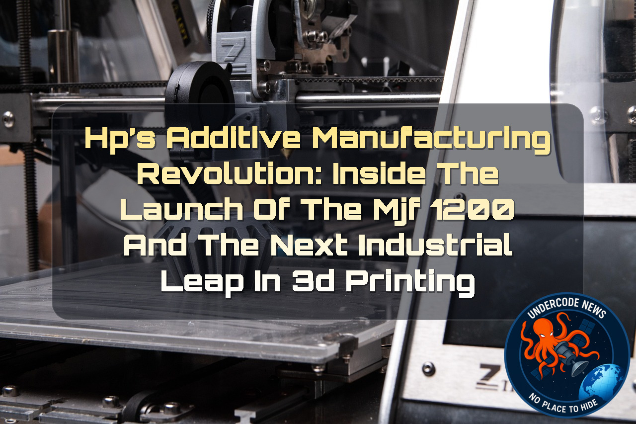 HP’s Additive Manufacturing Revolution: Inside the Launch of the MJF 1200 and the Next Industrial Leap in 3D Printing
