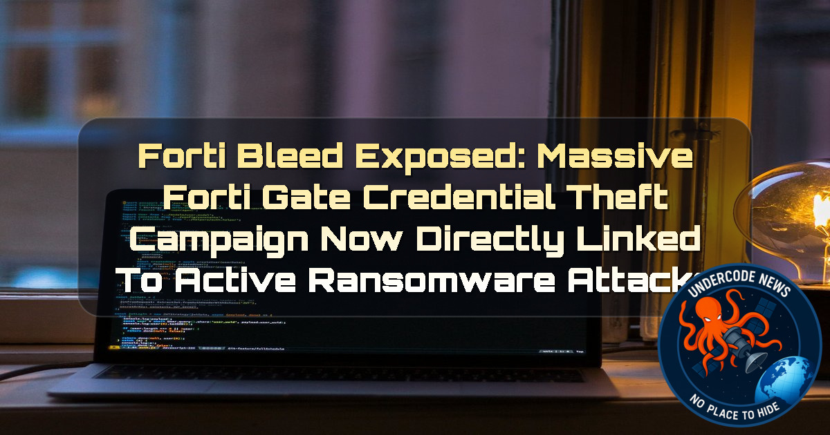 FortiBleed Exposed: Massive FortiGate Credential Theft Campaign Now Directly Linked to Active Ransomware Attacks + Video