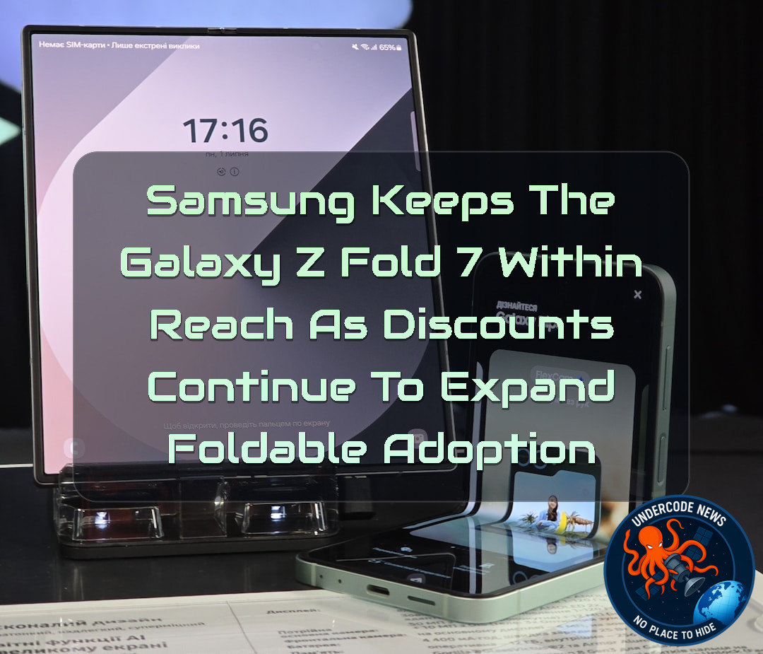 Samsung Keeps the Galaxy Z Fold 7 Within Reach as Discounts Continue to Expand Foldable Adoption + Video