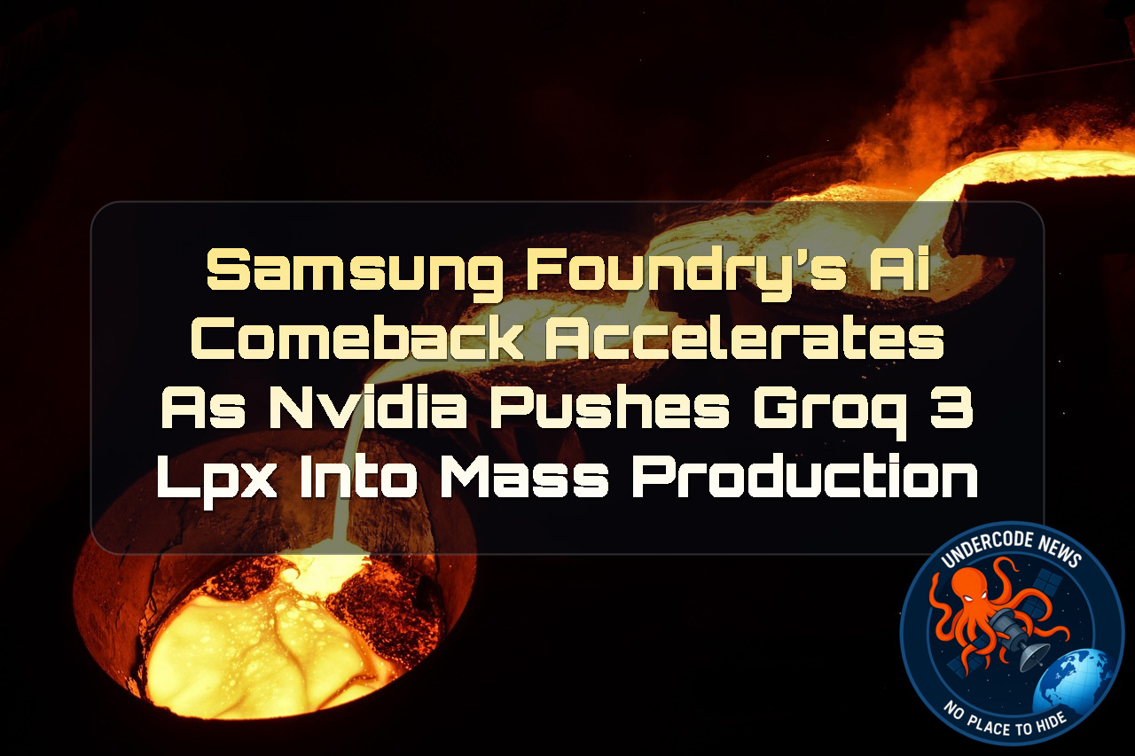 Samsung Foundry’s AI Comeback Accelerates as Nvidia Pushes Groq 3 LPX Into Mass Production + Video