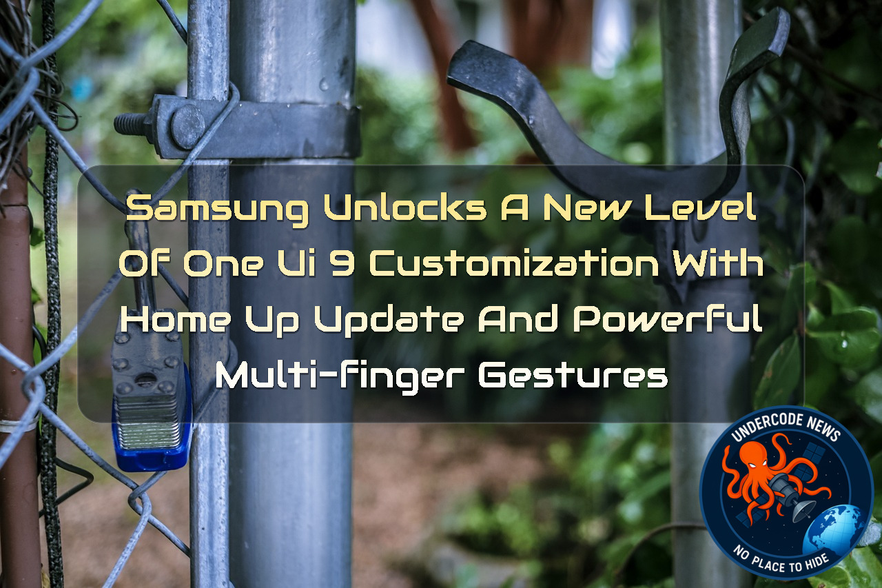 Samsung Unlocks a New Level of One UI 9 Customization with Home Up Update and Powerful Multi-Finger Gestures + Video