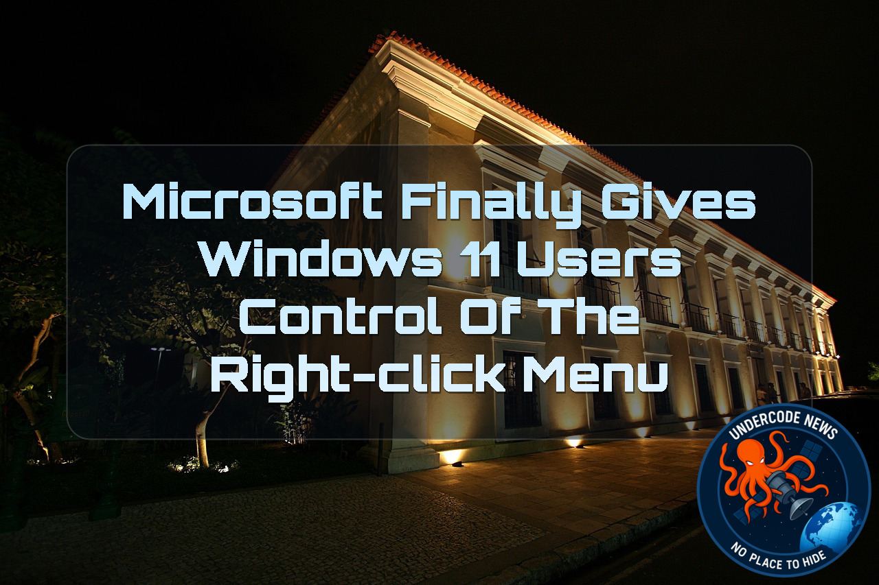 Microsoft Finally Gives Windows 11 Users Control of the Right-Click Menu + Video