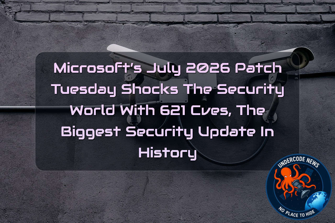Microsoft’s July 2026 Patch Tuesday Shocks the Security World With 621 CVEs, The Biggest Security Update in History + Video
