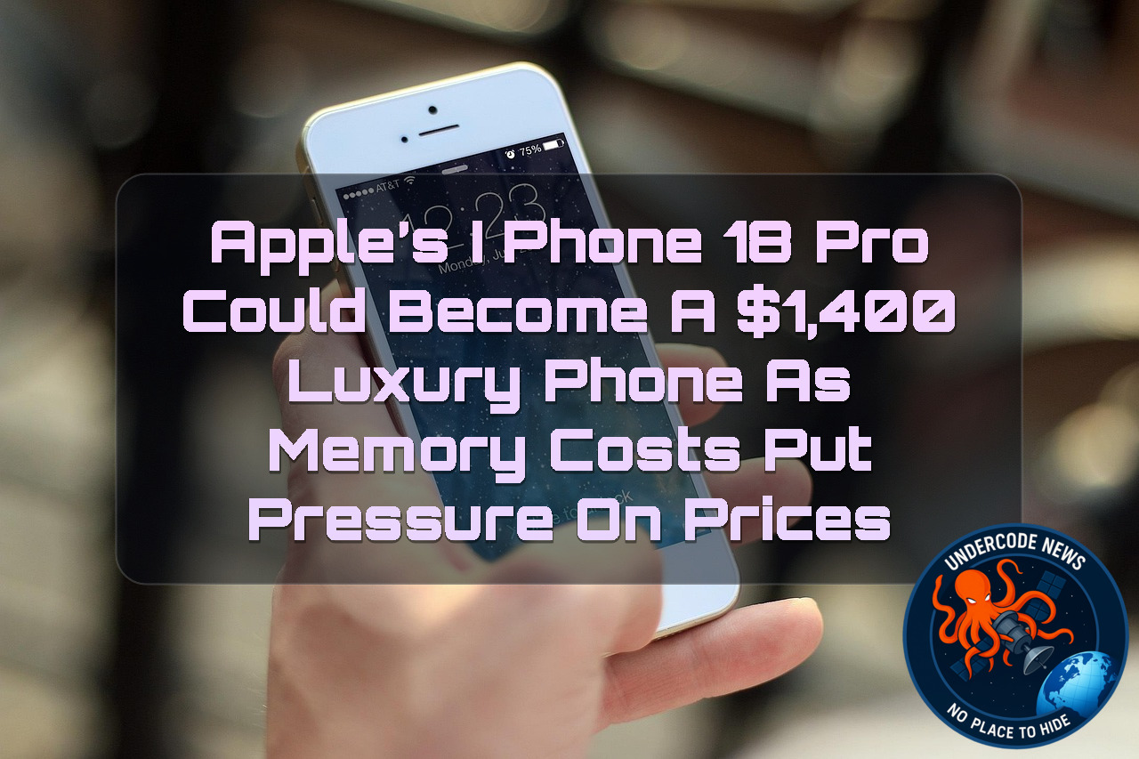 Apple’s iPhone 18 Pro Could Become a ,400 Luxury Phone as Memory Costs Put Pressure on Prices
