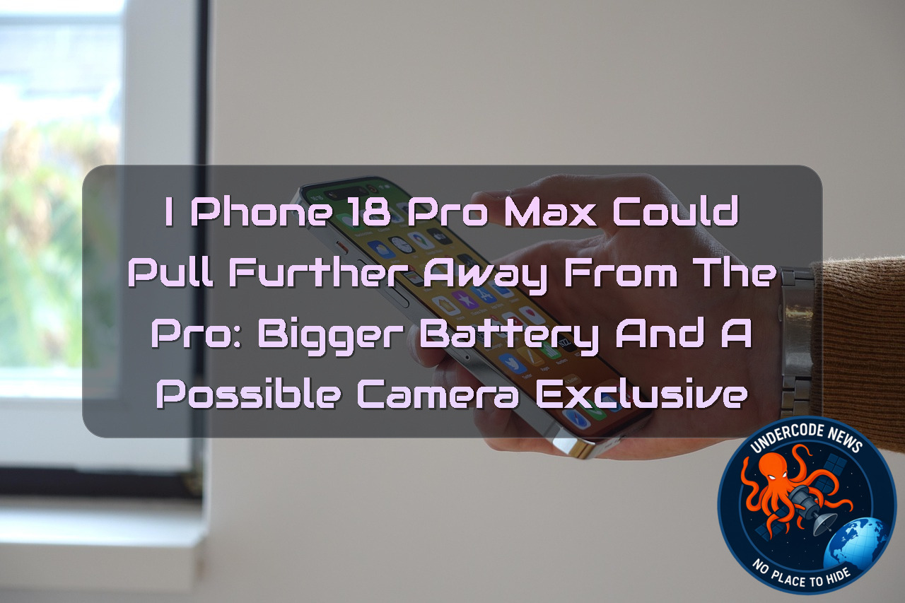 iPhone 18 Pro Max Could Pull Further Away From the Pro: Bigger Battery and a Possible Camera Exclusive + Video