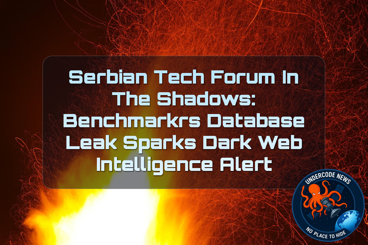 SERBIAN TECH FORUM IN THE SHADOWS: BENCHMARKRS DATABASE LEAK SPARKS DARK WEB INTELLIGENCE ALERT + Video