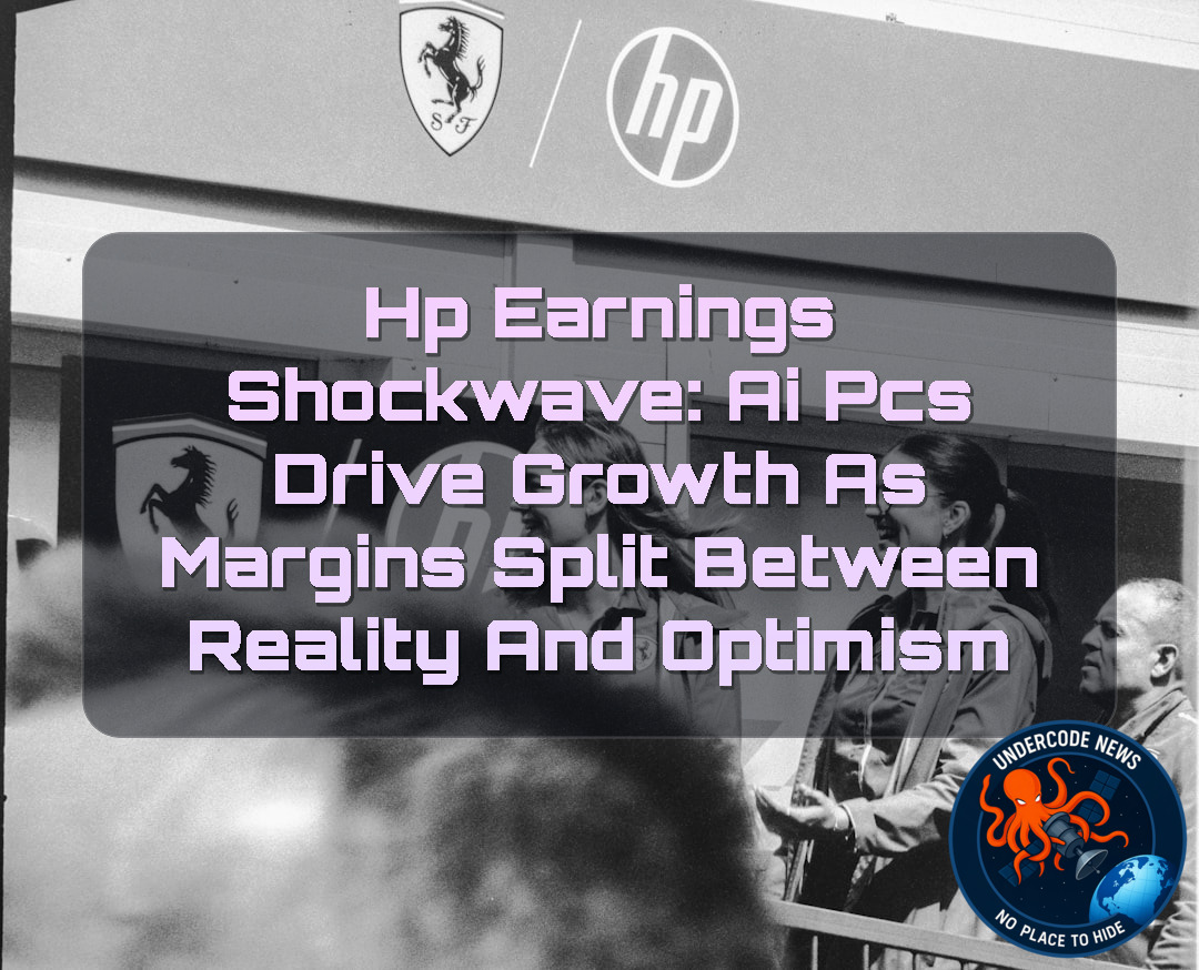 HP Earnings Shockwave: AI PCs Drive Growth as Margins Split Between Reality and Optimism + Video