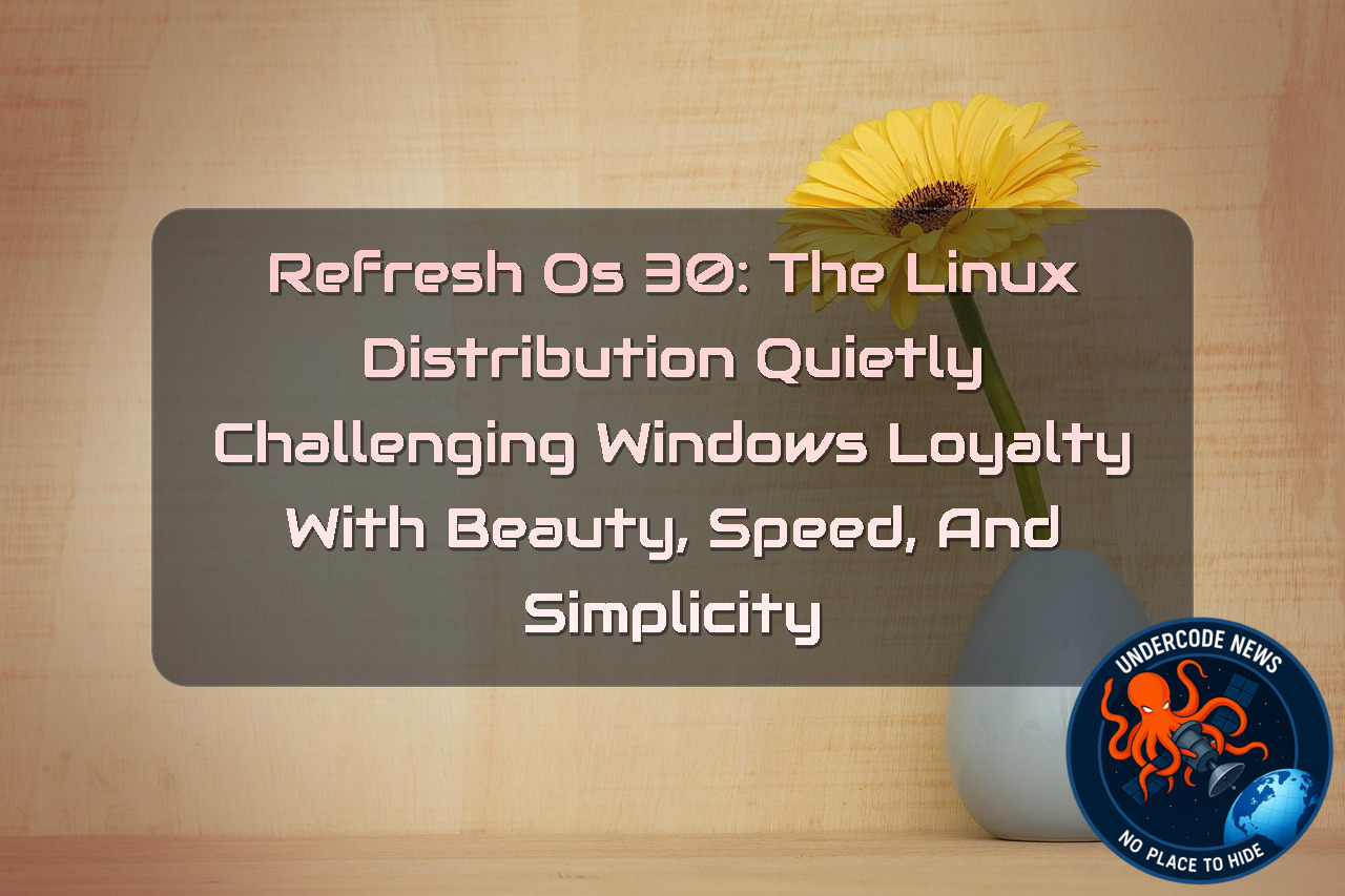 RefreshOS 30: The Linux Distribution Quietly Challenging Windows Loyalty With Beauty, Speed, and Simplicity + Video