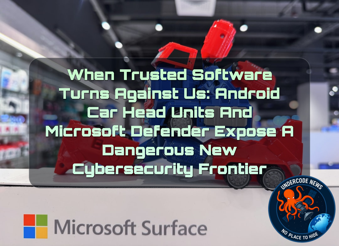 When Trusted Software Turns Against Us: Android Car Head Units and Microsoft Defender Expose a Dangerous New Cybersecurity Frontier + Video