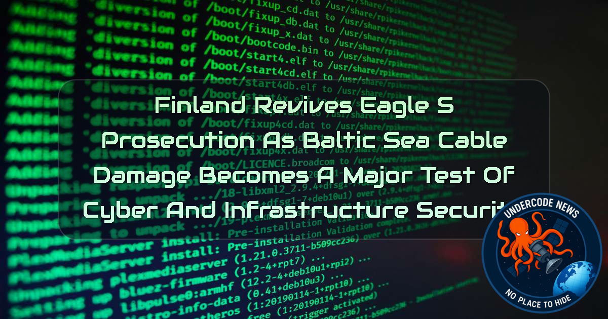 Finland Revives Eagle S Prosecution as Baltic Sea Cable Damage Becomes a Major Test of Cyber and Infrastructure Security + Video